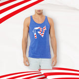 Star Spangled Mens Tank