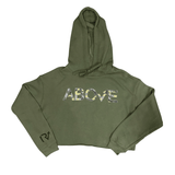 Camo Crop Hoodie - One Rep Above