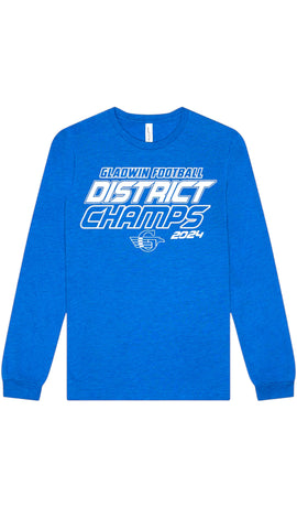 GLADWIN DISTRICT CHAMPIONS LONG SLEEVE