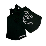 White Out/Black Out Racerback Tank