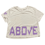 VIBE ABOVE CROP TEE - One Rep Above
