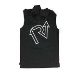 Black Out Hoodie Muscle Tank